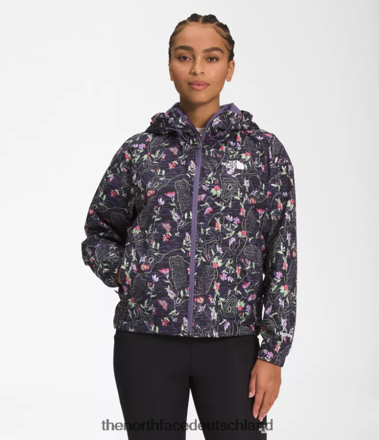 The North Face Hydranaline-Jacke 2000-25'' Länge Frauen Kleidung 224246676 TNF-Schwarz-IWD-Druck